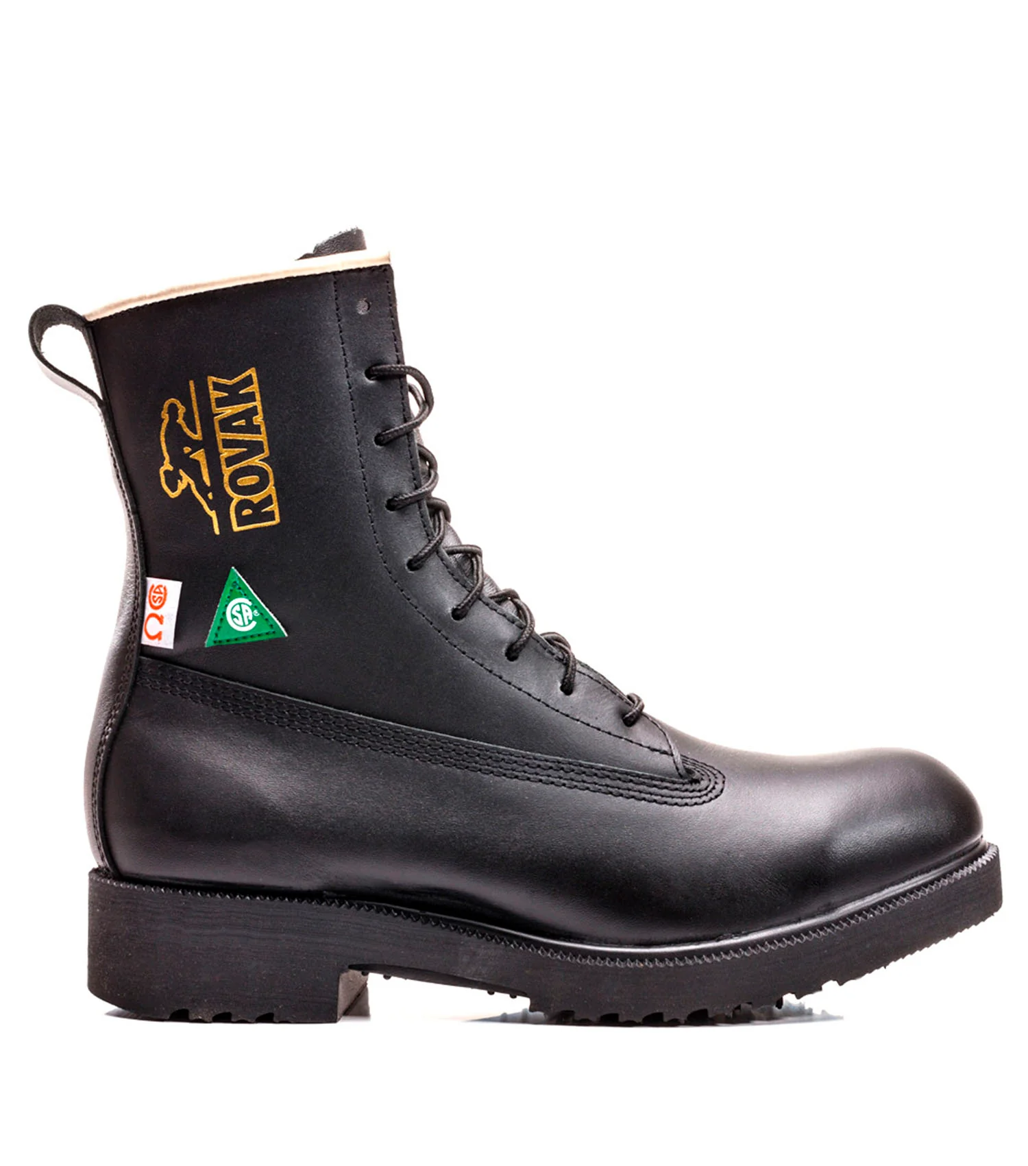 Bottes de travail 10" 40238JV en cuir - Royer - Image 2