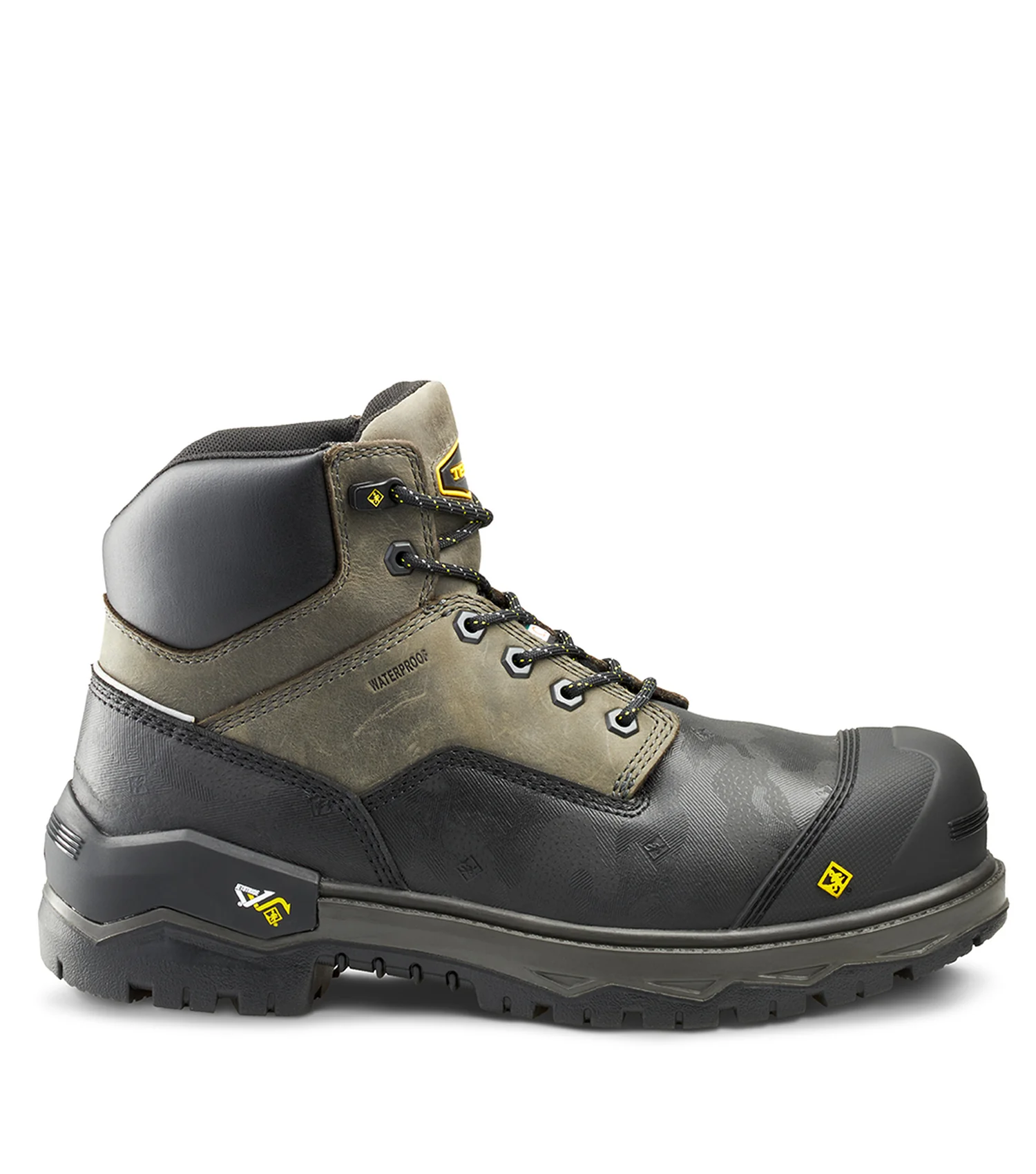 Bottes de travail 6" Gantry (Noir) avec membrane imperméable – Terra - Image 2