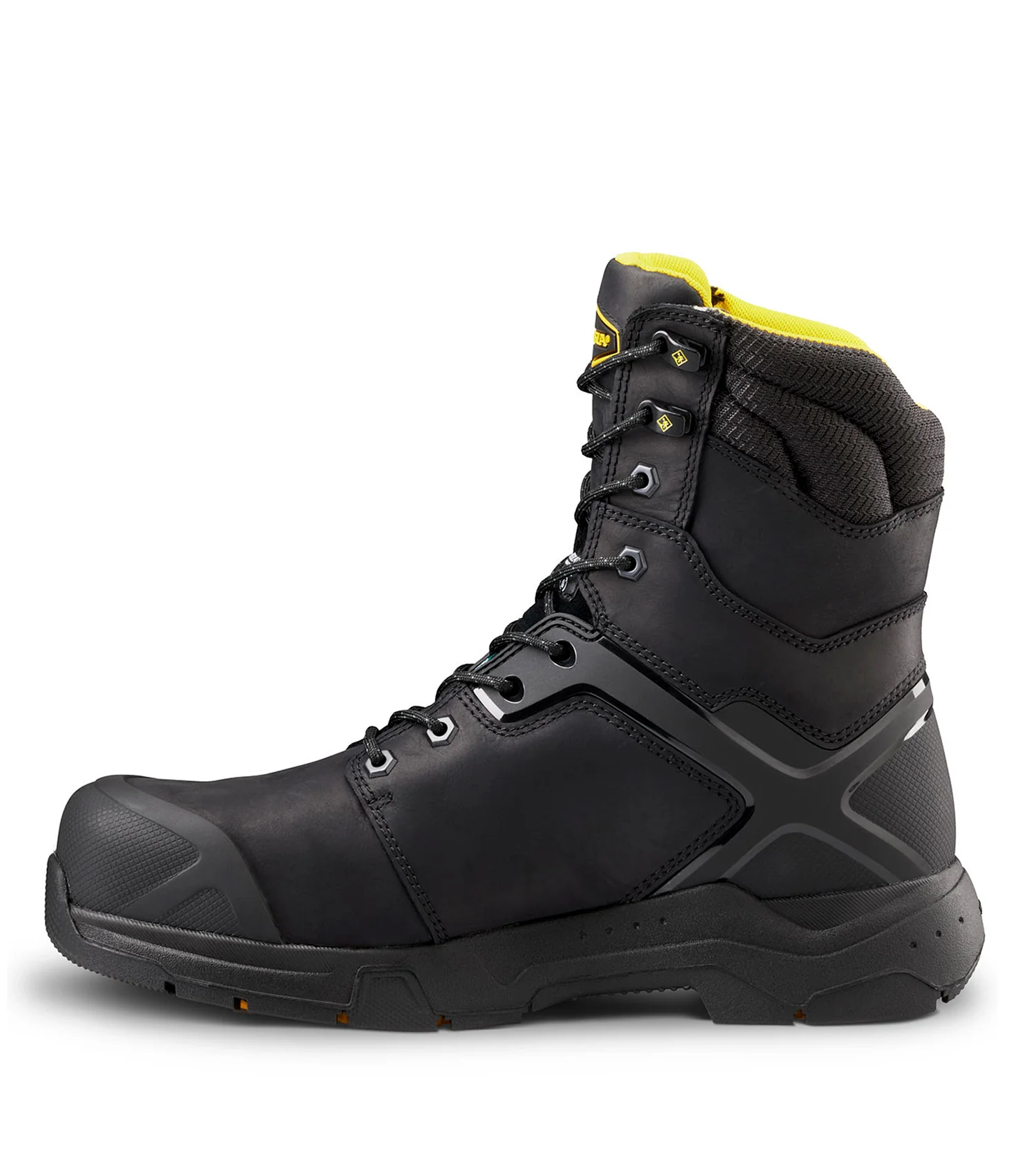 Bottes de travail 8" Carbine (noir) avec membrane imperméable – Terra - Image 3