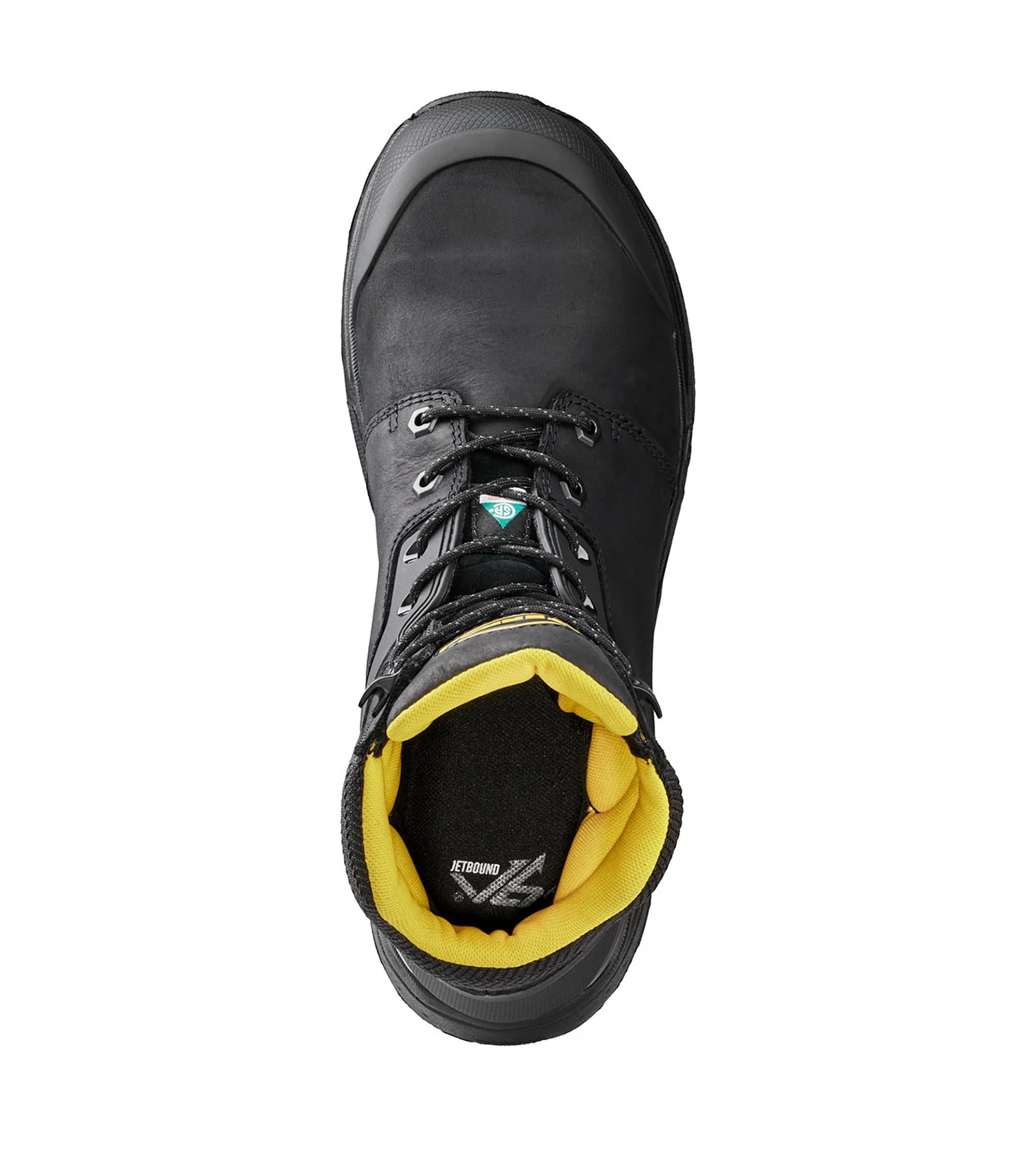 Bottes de travail 8" Carbine (noir) avec membrane imperméable – Terra - Image 4