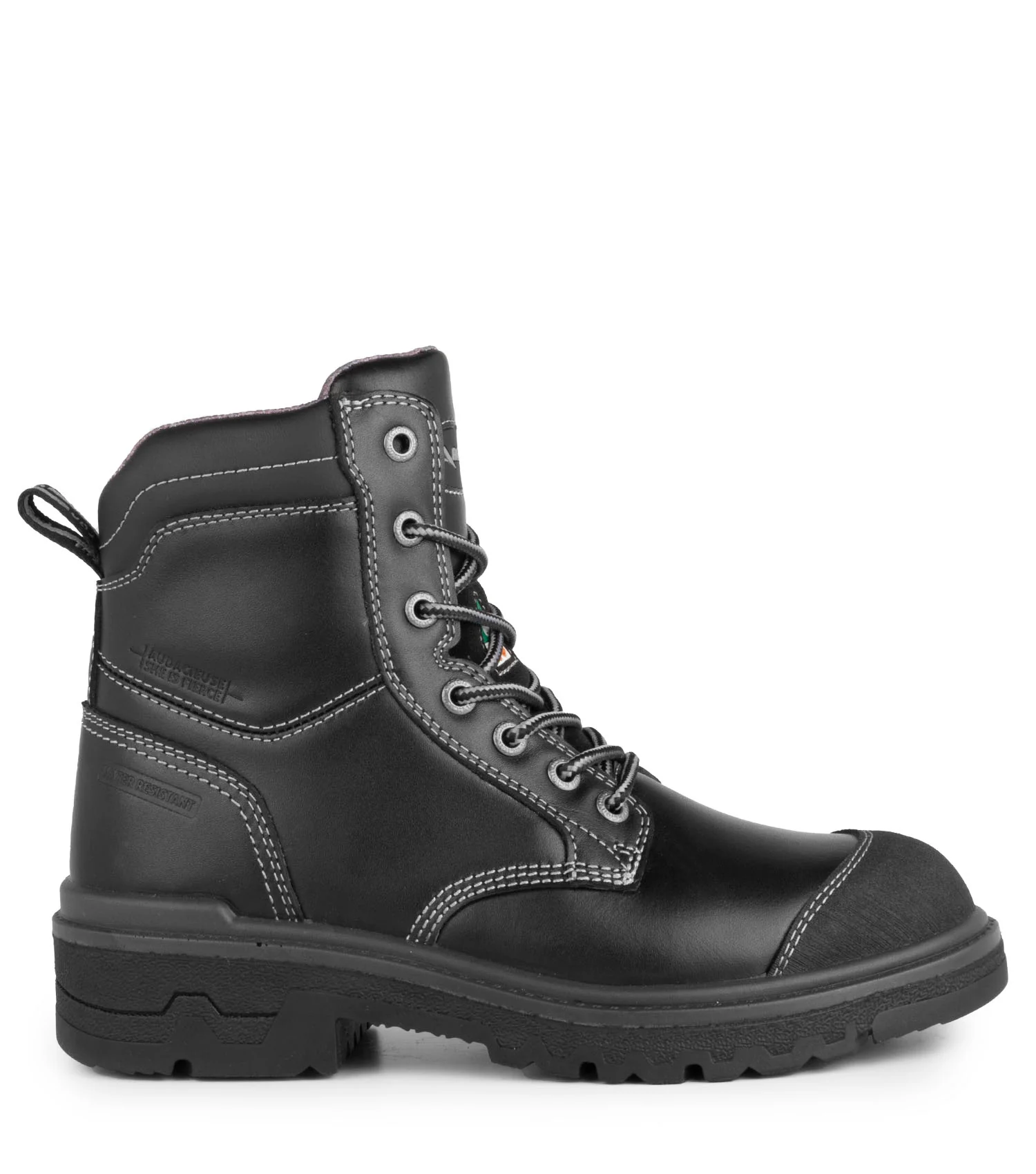 Bottes de travail 8'' FIERCE en cuir pleine fleur, pour femme - Acton - Image 2