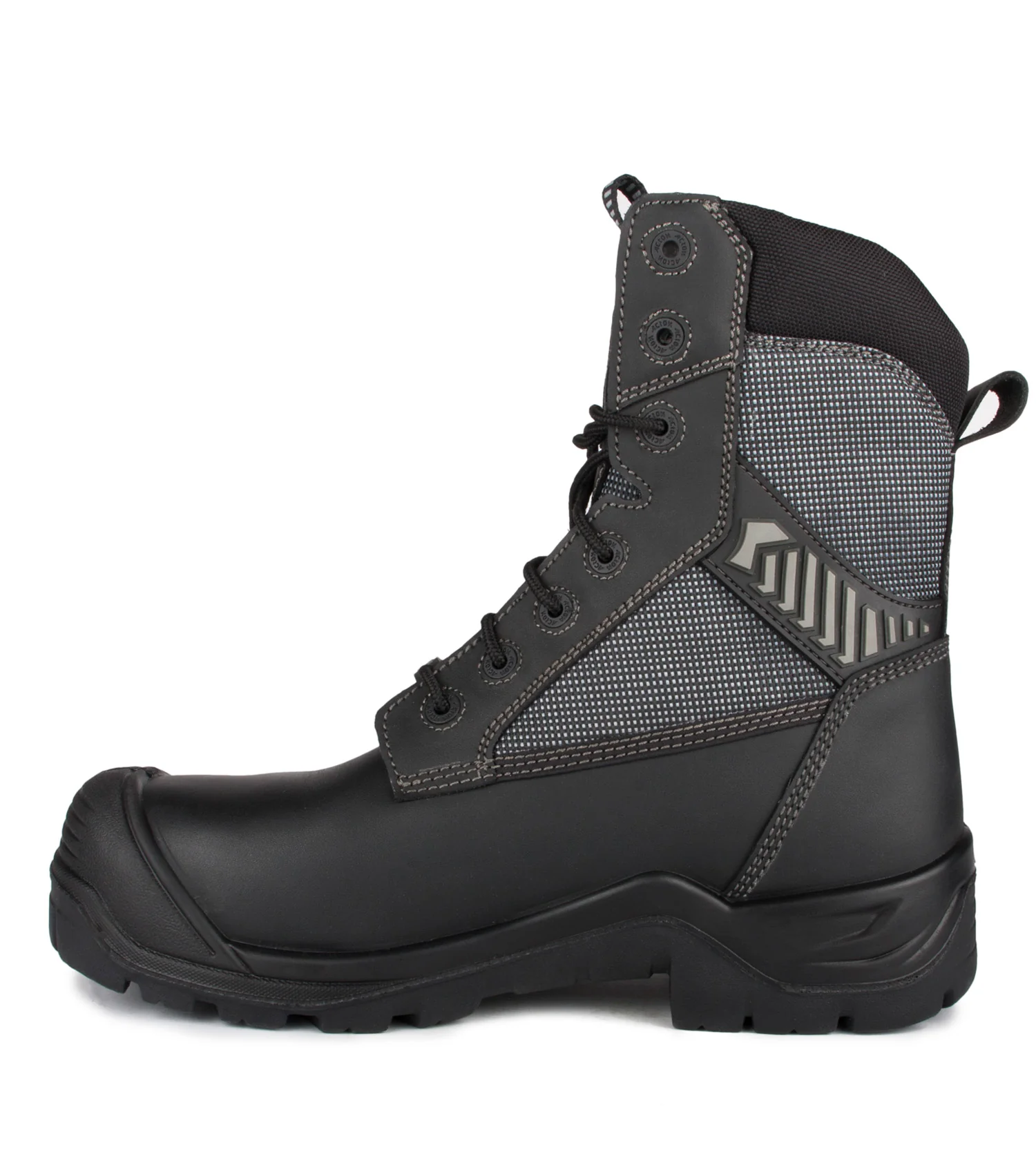 Bottes de travail 8" G2O Large en cuir, unisexe - Acton - Image 3