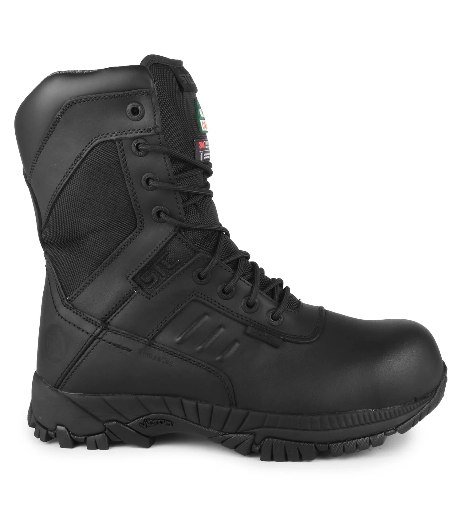 Bottes de travail 8" Tactik avec semelle Vibram - STC - Image 3