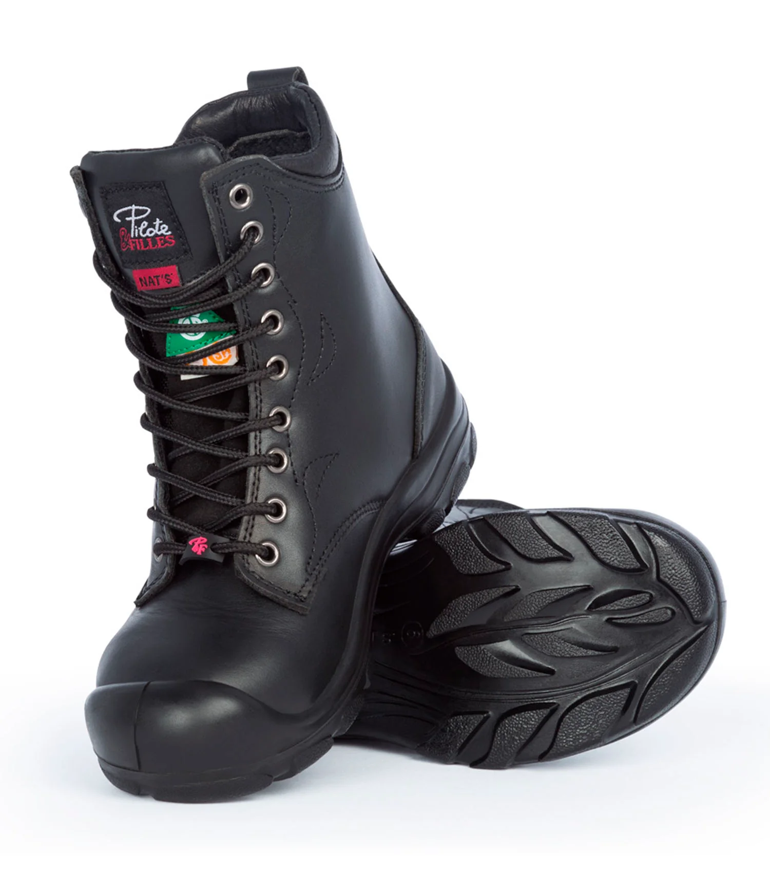Bottes de travail S552 en cuir pleine fleur - Pilote & Filles - Image 5