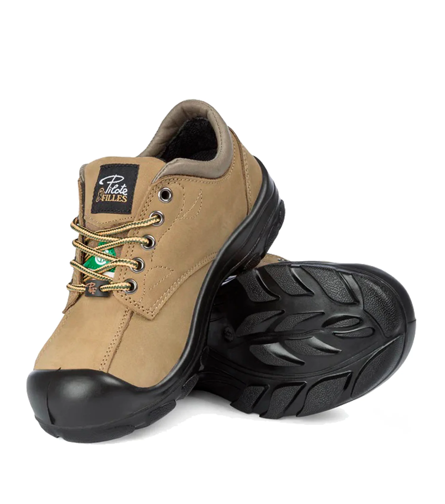 Chaussures de travail S555 en cuir nubuck - Pilote & Filles - Image 3