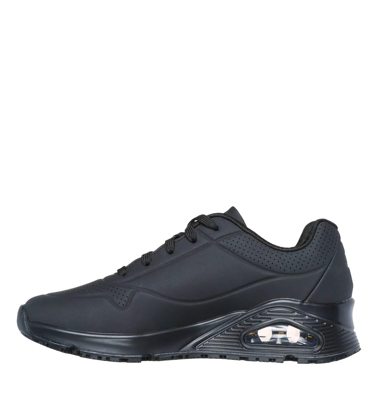 Souliers Relaxed Fit Uno - Femme - Noir - Skechers - Image 3
