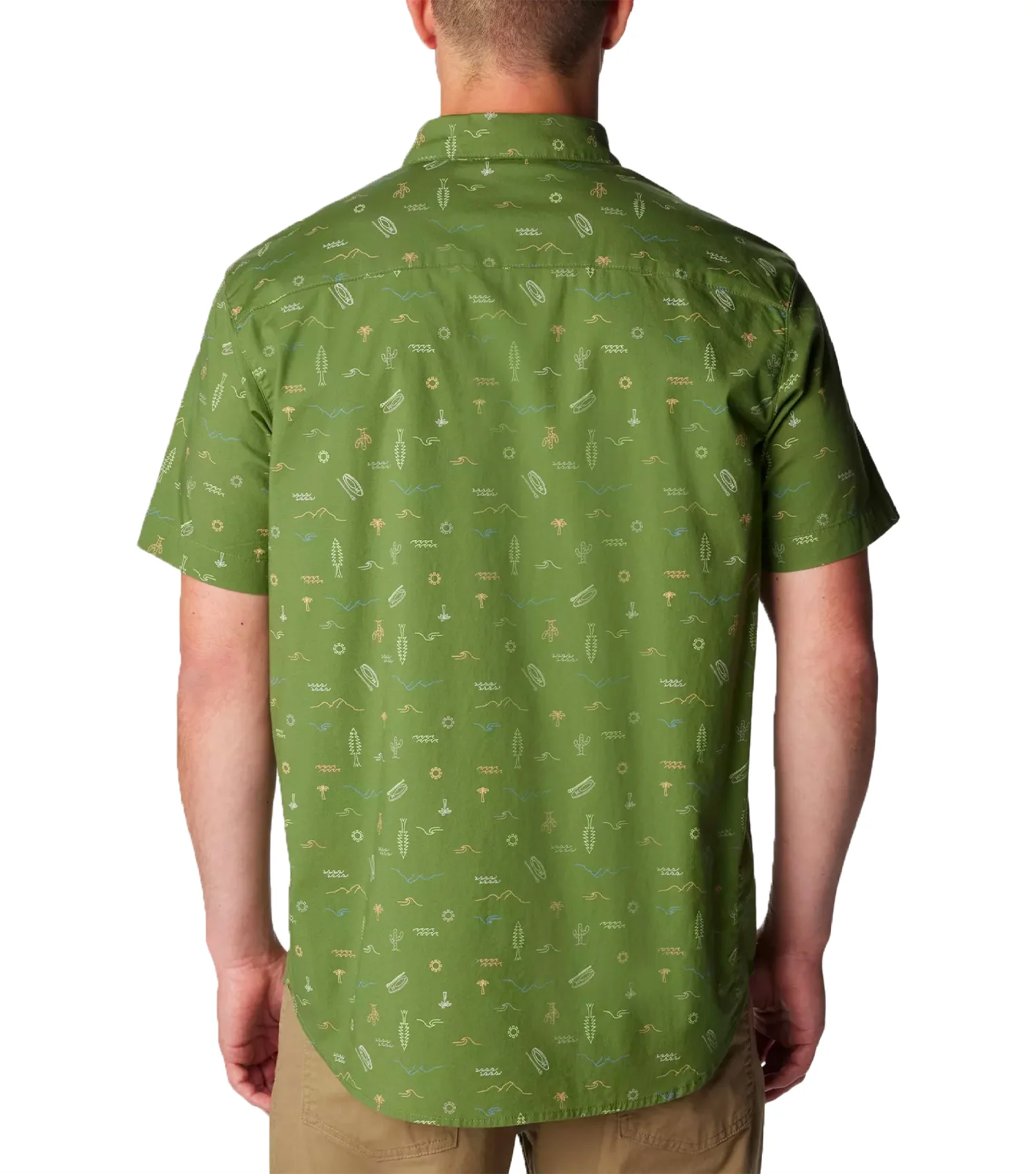 Chemise à motif vert 1768931  - Columbia - Image 2