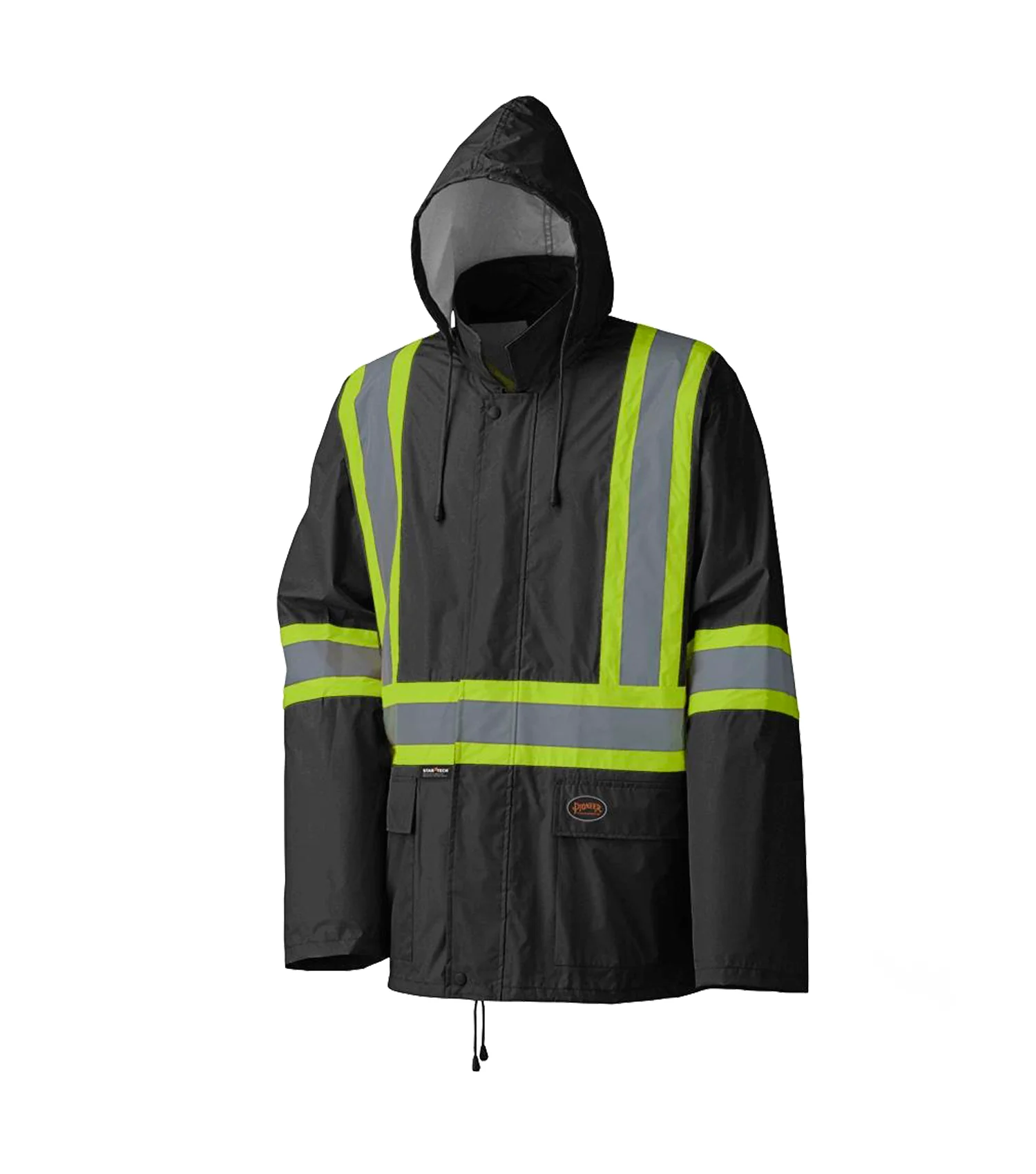 Ensemble imperméable manteau/salopette haute visibilité - Pionner - Image 2