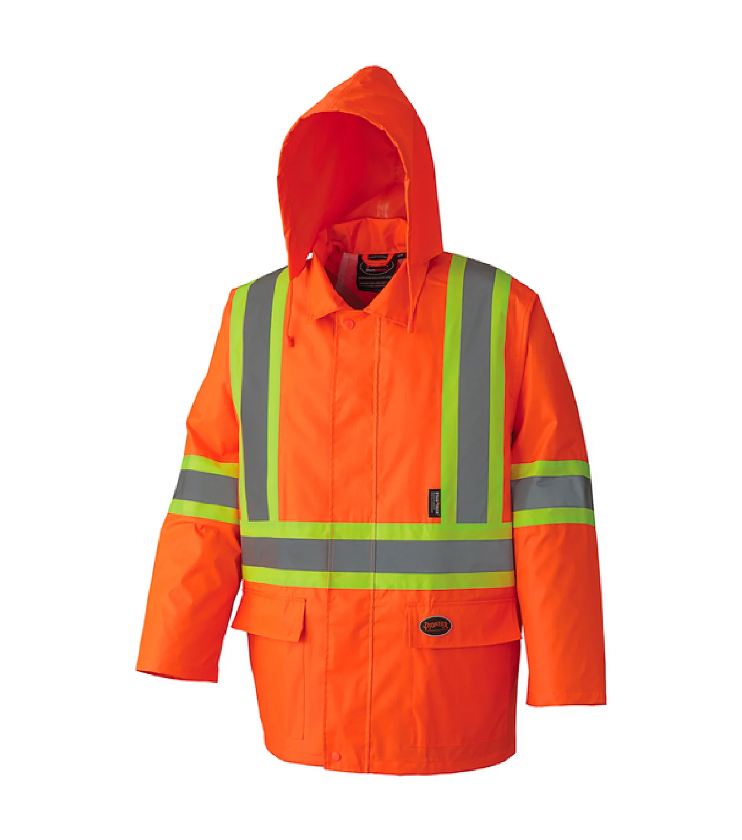 Ensemble imperméable manteau/salopette haute visibilité - Pionner - Image 2