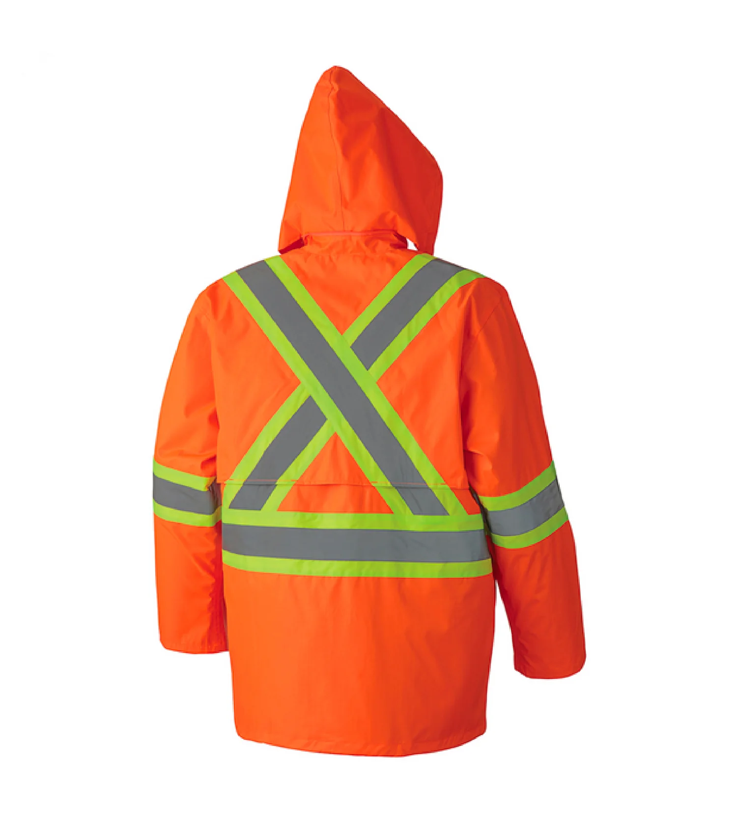 Ensemble imperméable manteau/salopette haute visibilité - Pionner - Image 3