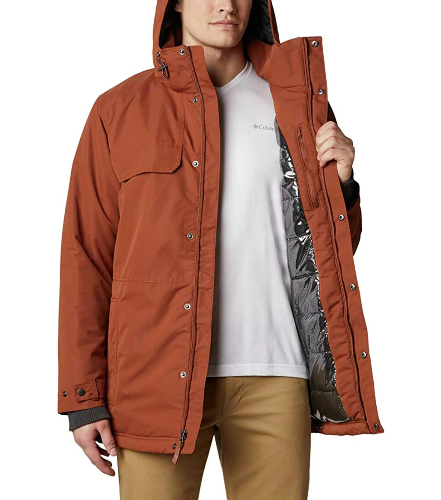 Manteau parka isolé pour hommes Rugged Path - Columbia - Image 2