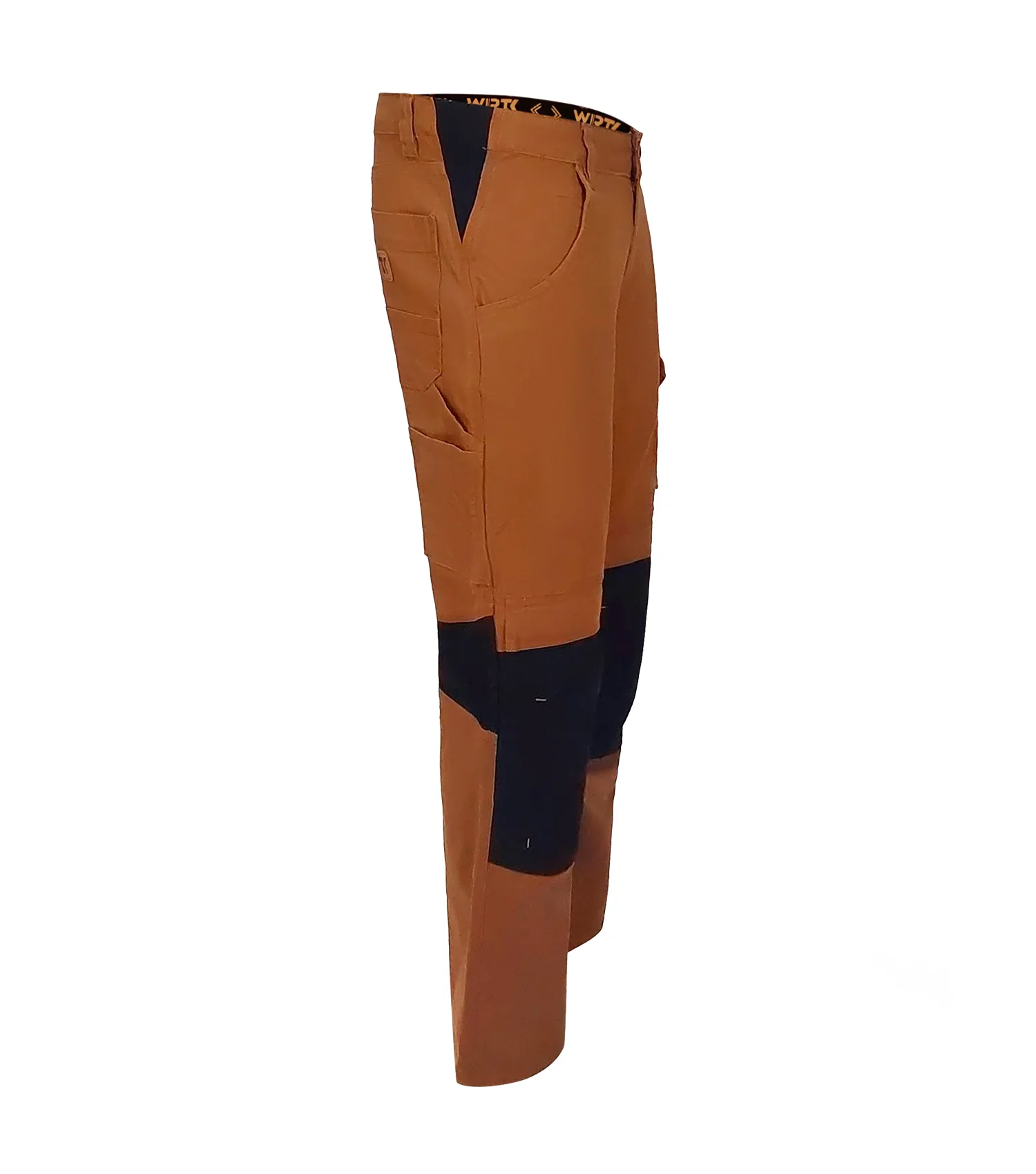 Pantalon de travail Superflex avec genouillère Poutch Tan pour hommes - Image 2