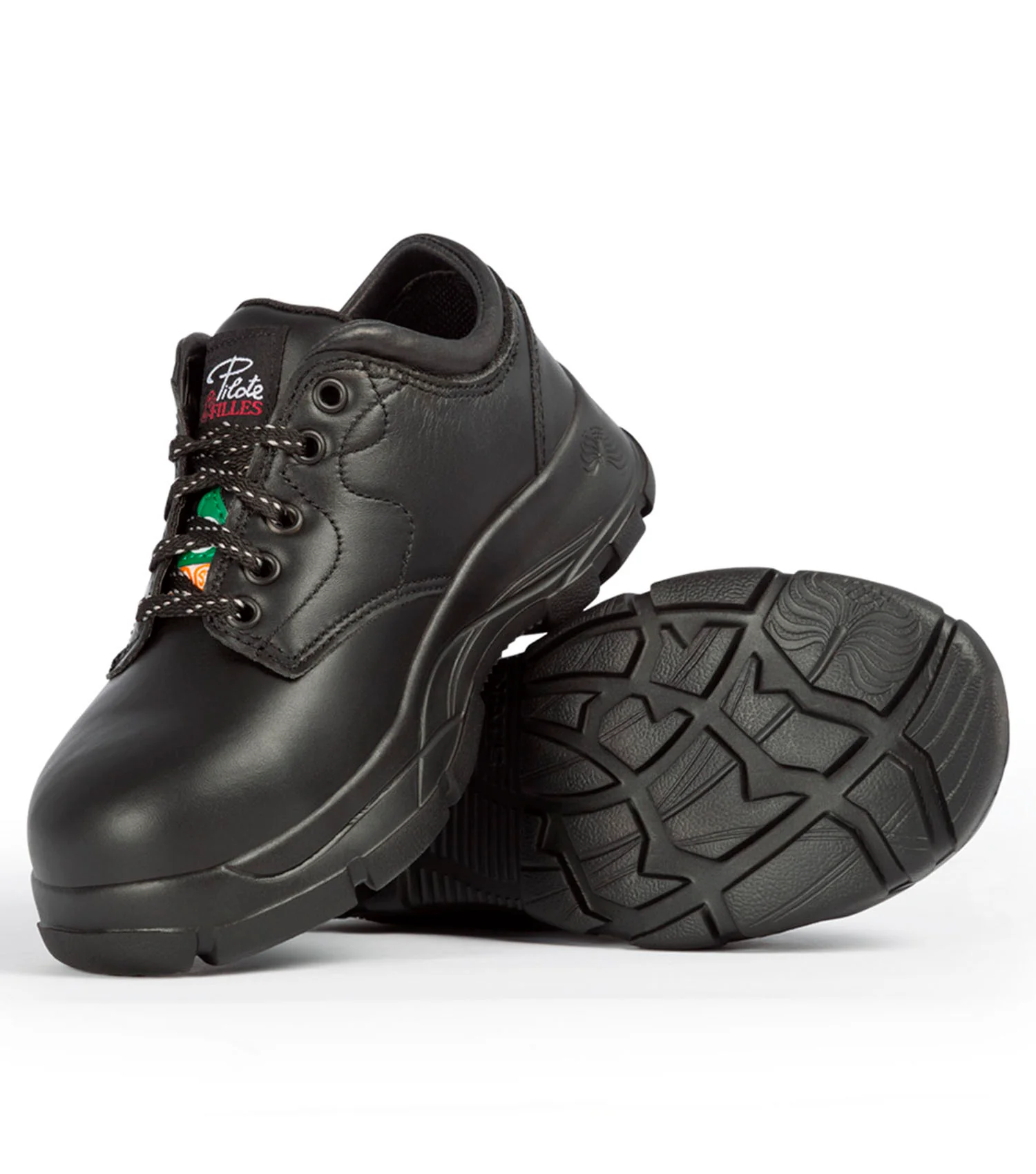 Soulier de sécurité PF607 en cuir pleine fleur - Pilote & Filles - Image 2
