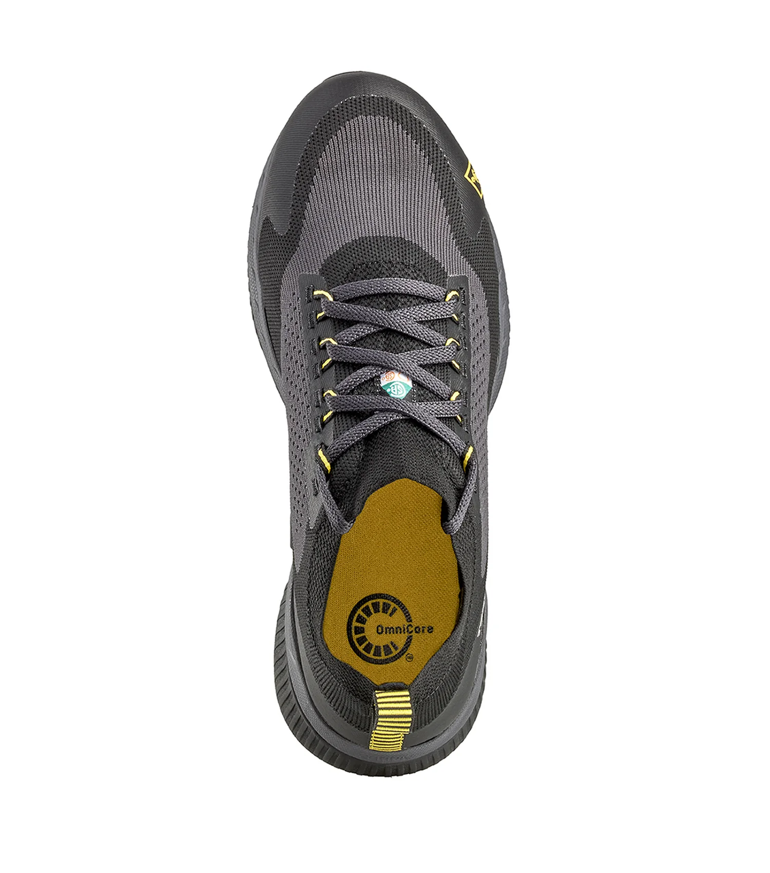 Souliers de travail Eclipse (Noir/Jaune) sans métal - Terra - Image 4