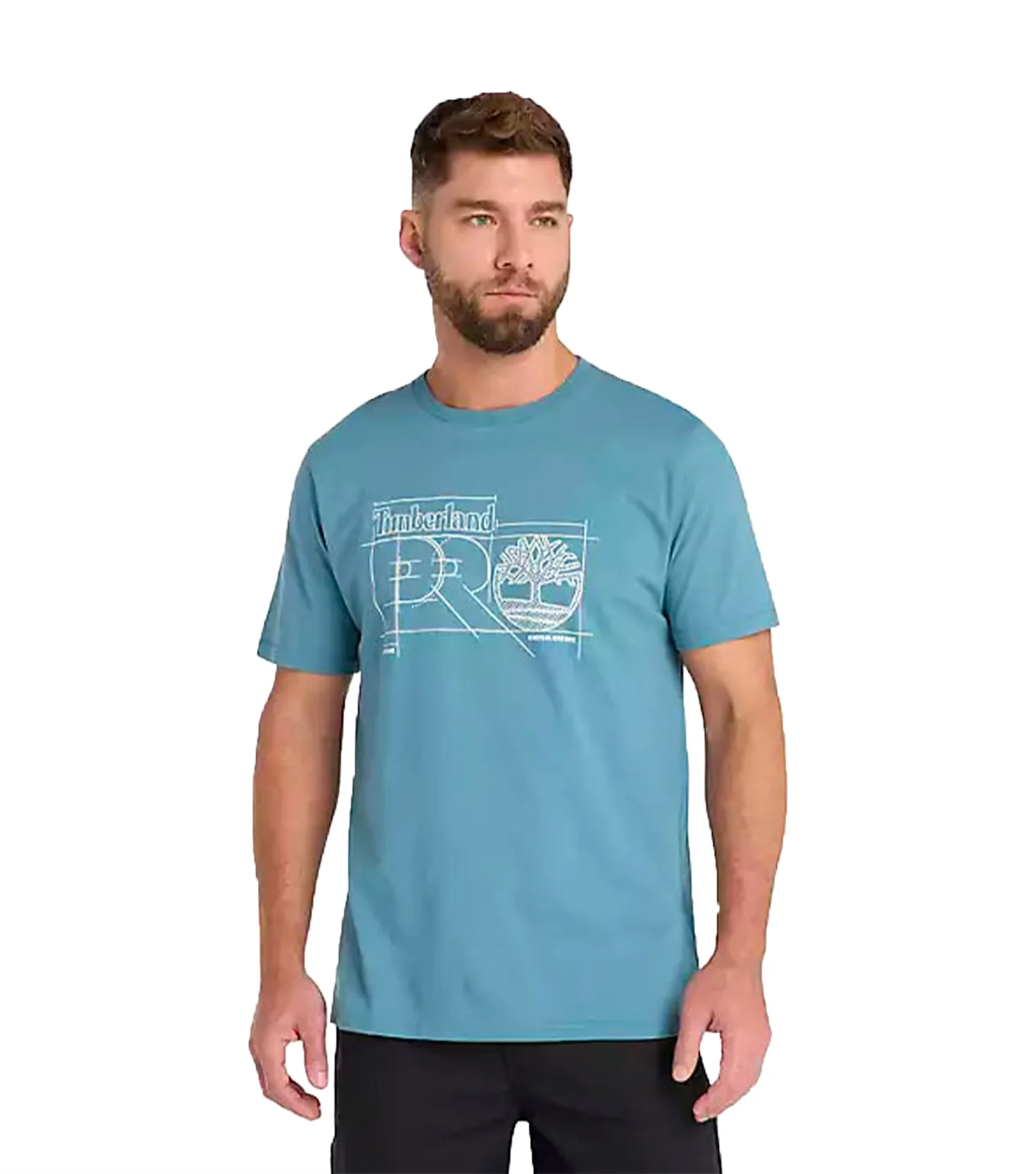 T-shirt Innovation Blueprint pour Homme Bleu - Timberland - Image 2