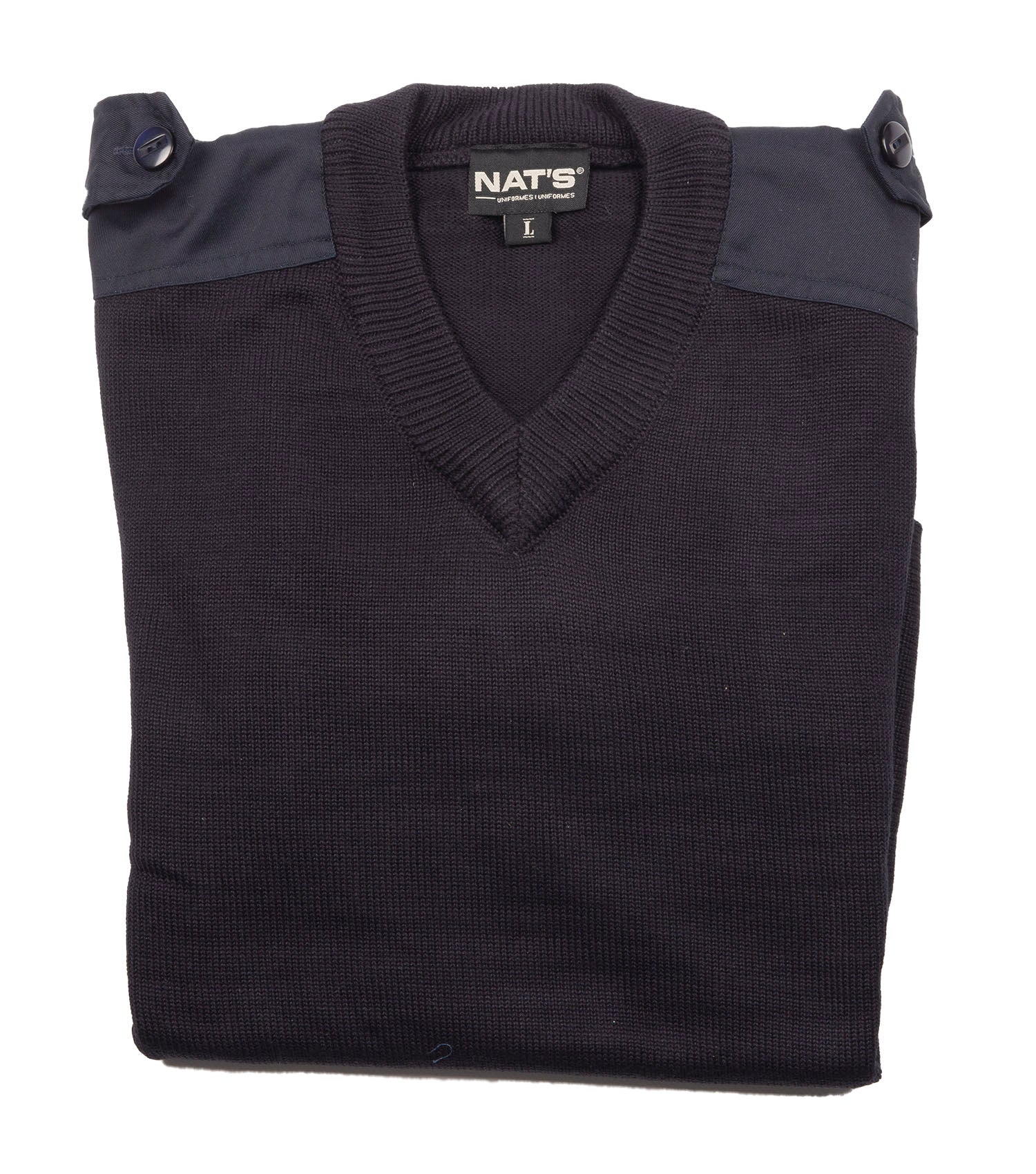 Uniforme militaire bleu/noir à manches longues - Nat's - Image 3