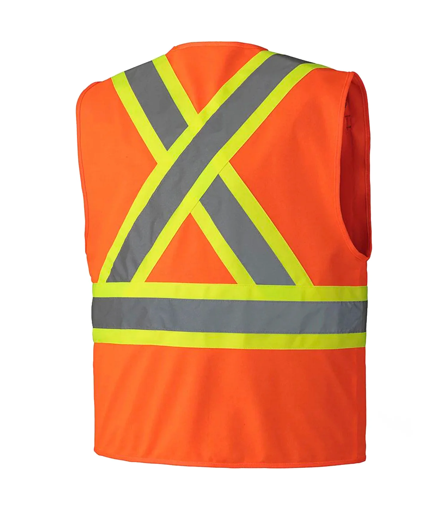 Veste de travail haute visibilité avec fermeture éclaire - Pionner - Image 2